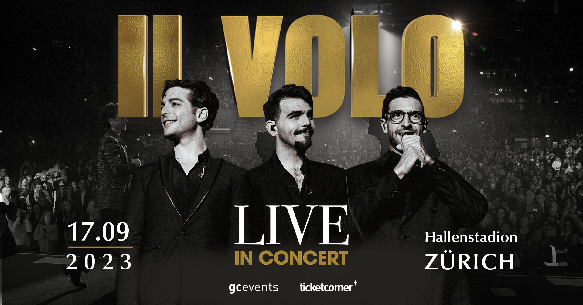 Pour la première fois Il Volo en concert à Zurich