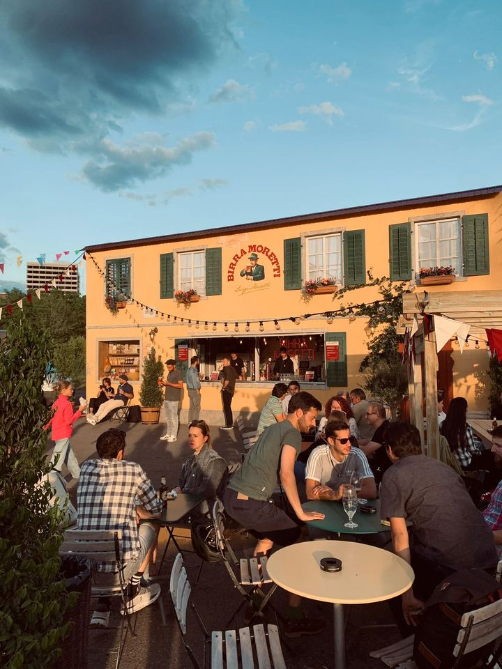 Piazza Moretti at the Zurich Streetfood Festival