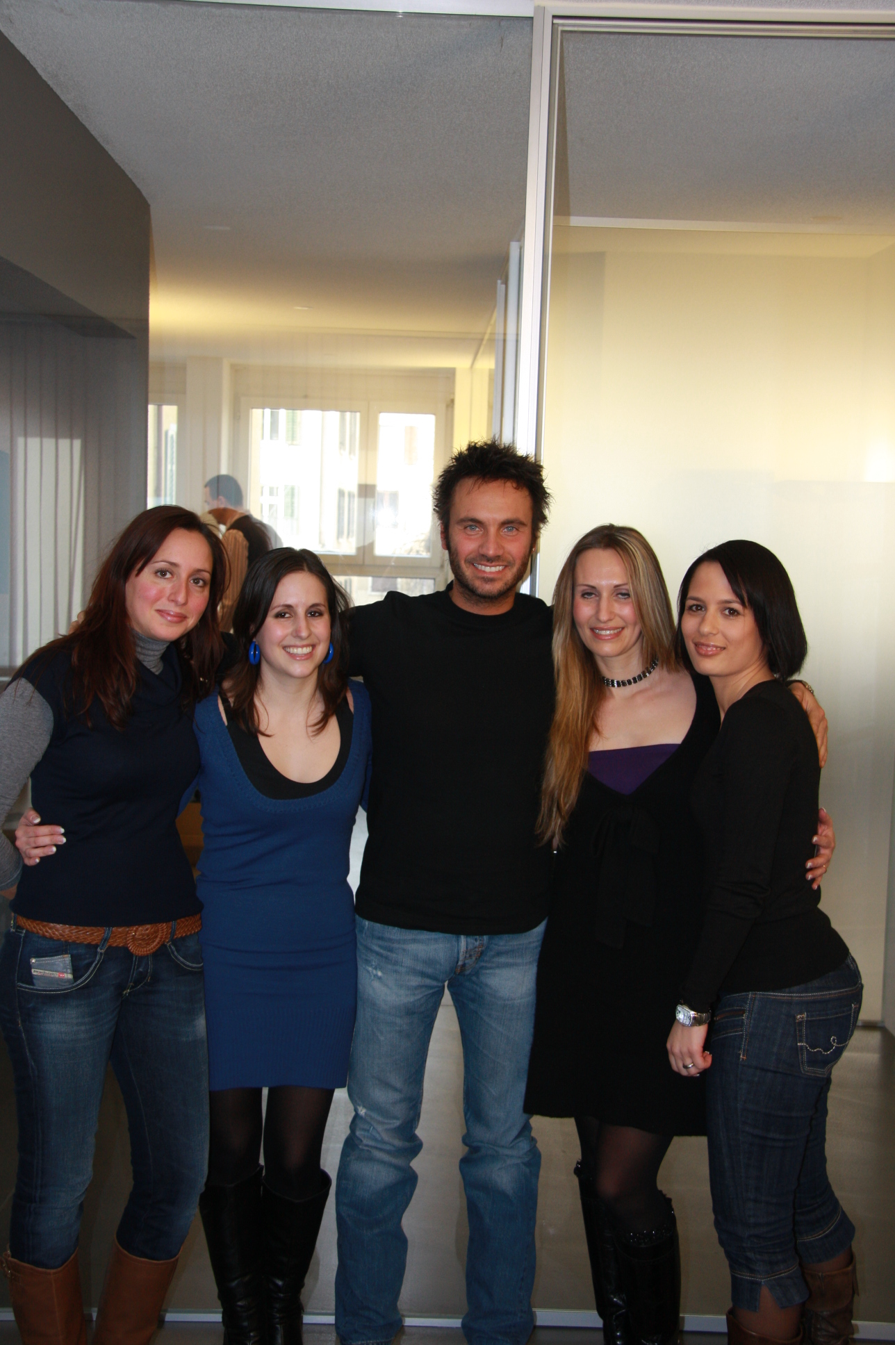 Nek incontra fan a Zurigo 2009 con Tuttoitalia
