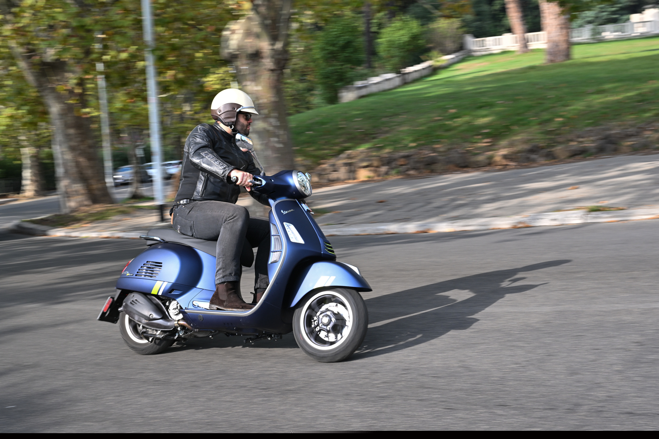 Vespa GTS test-drive a Roma con Tuttoitalia