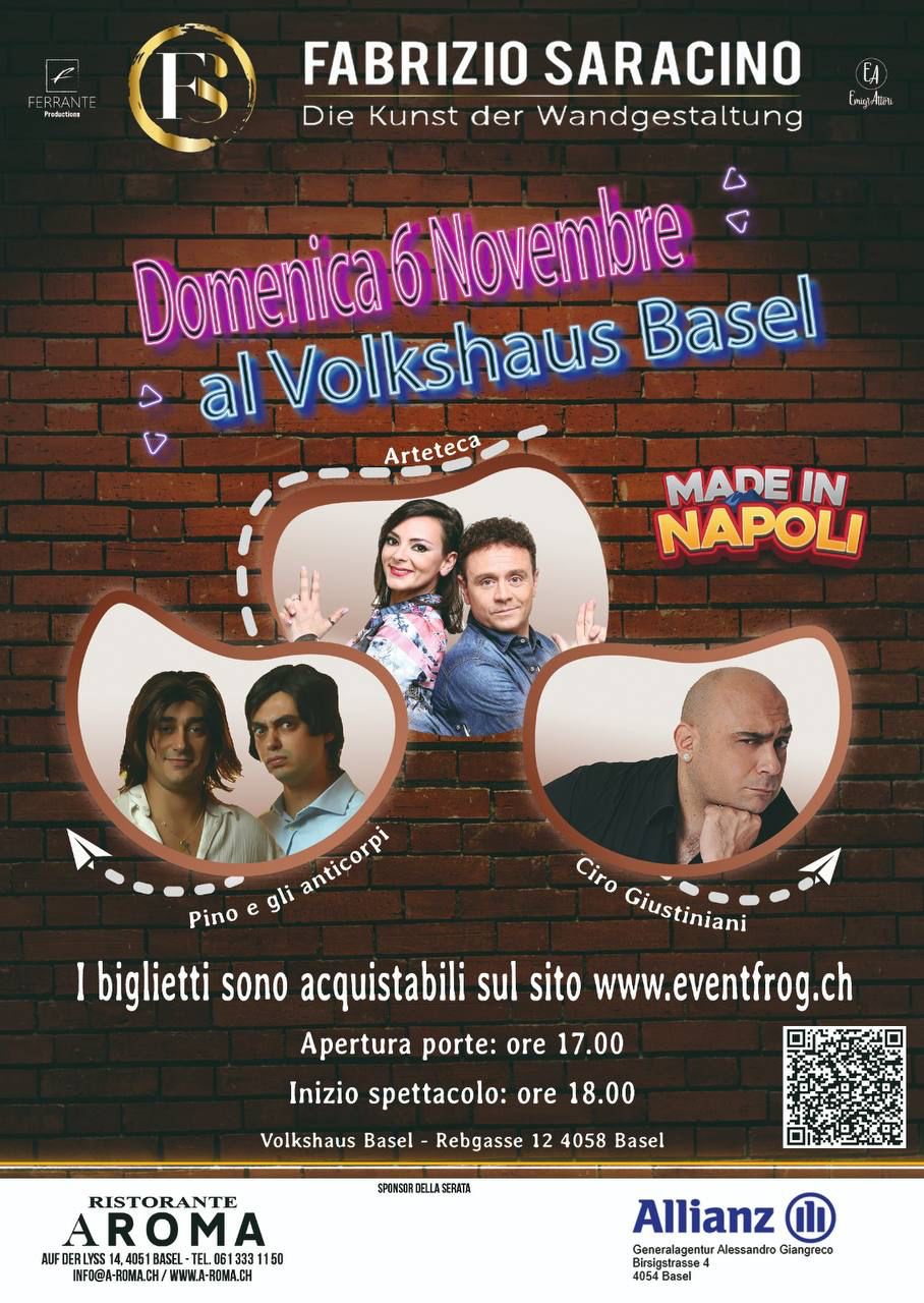 Made in Napoli / Arteteca, Giustiniani, Pino e gli Anticorpi à Bâle