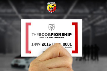 Show your Abarth side, become a member