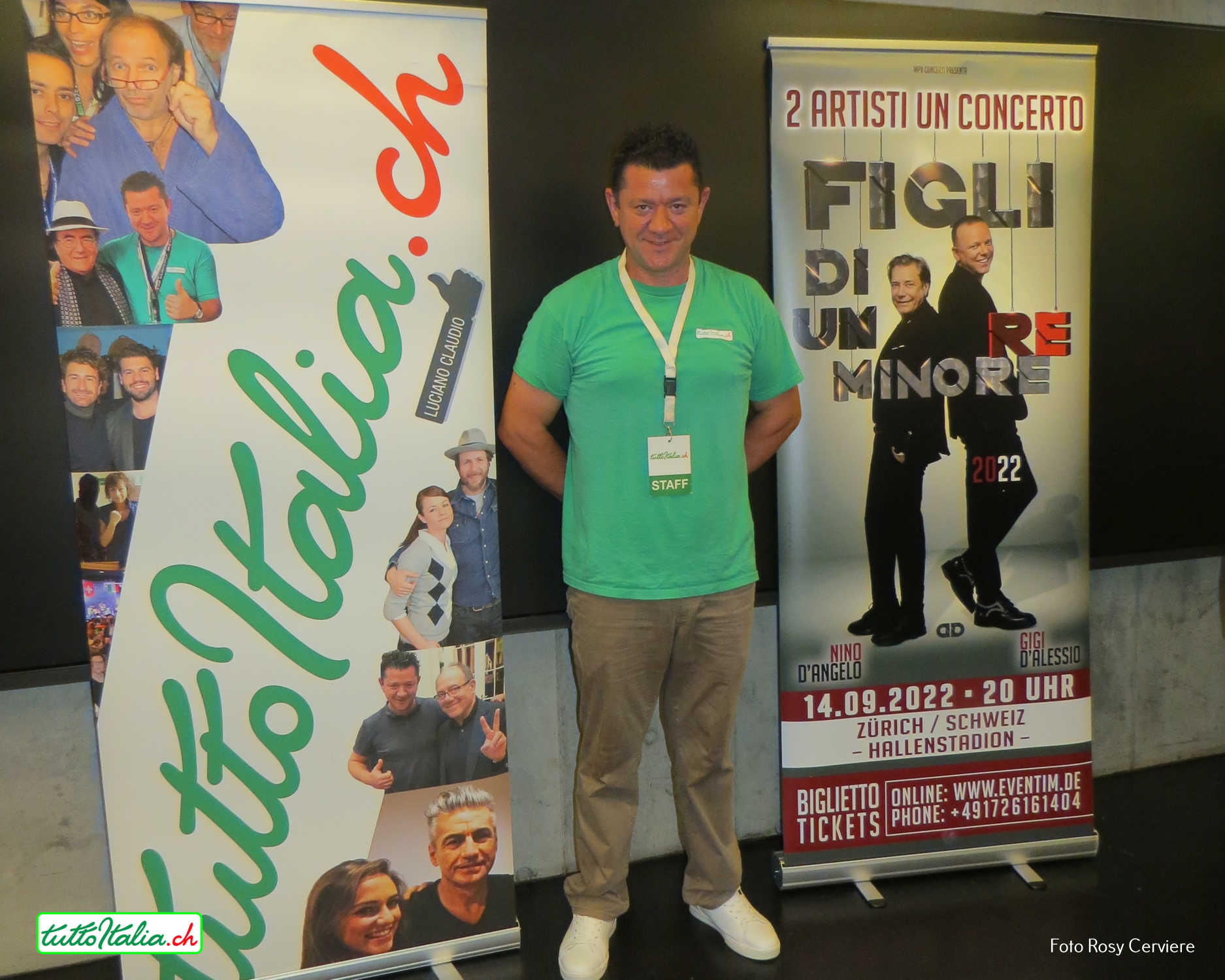 Luciano Claudio per Tuttoitalia Zucchero 2022 Hallenstadion Zurigo Zürich
