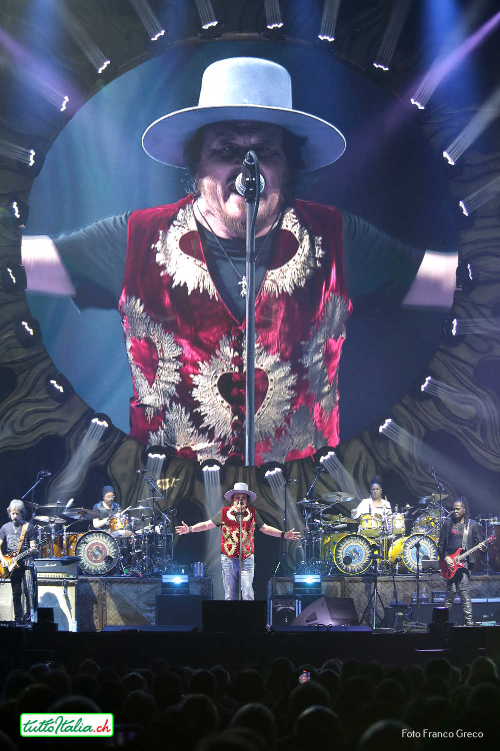 Zucchero Zurigo Hallenstadion Tuttoitalia Media Partner