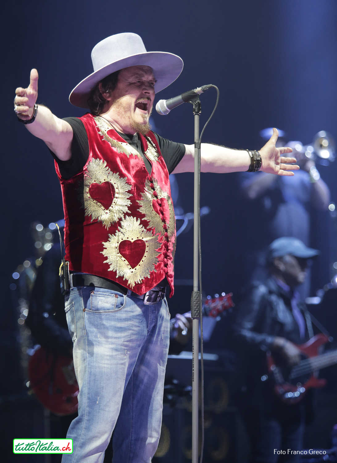 Zucchero Zurigo Hallenstadion Tuttoitalia Media Partner