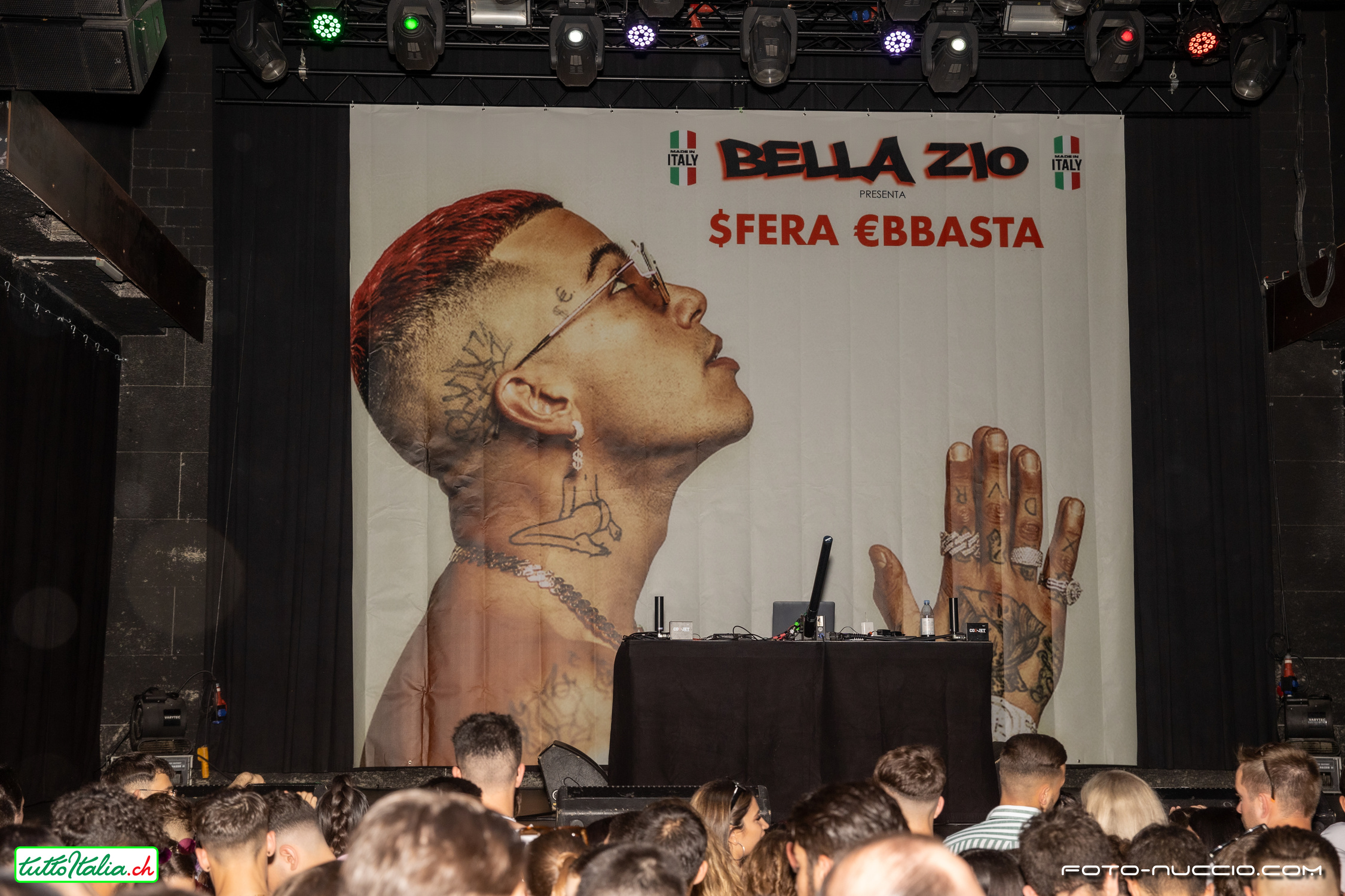 Sfera Ebbasta live in concerto a Zurigo 4 giugno 2022 Komplex 457 Zurigo Tuttoitalia