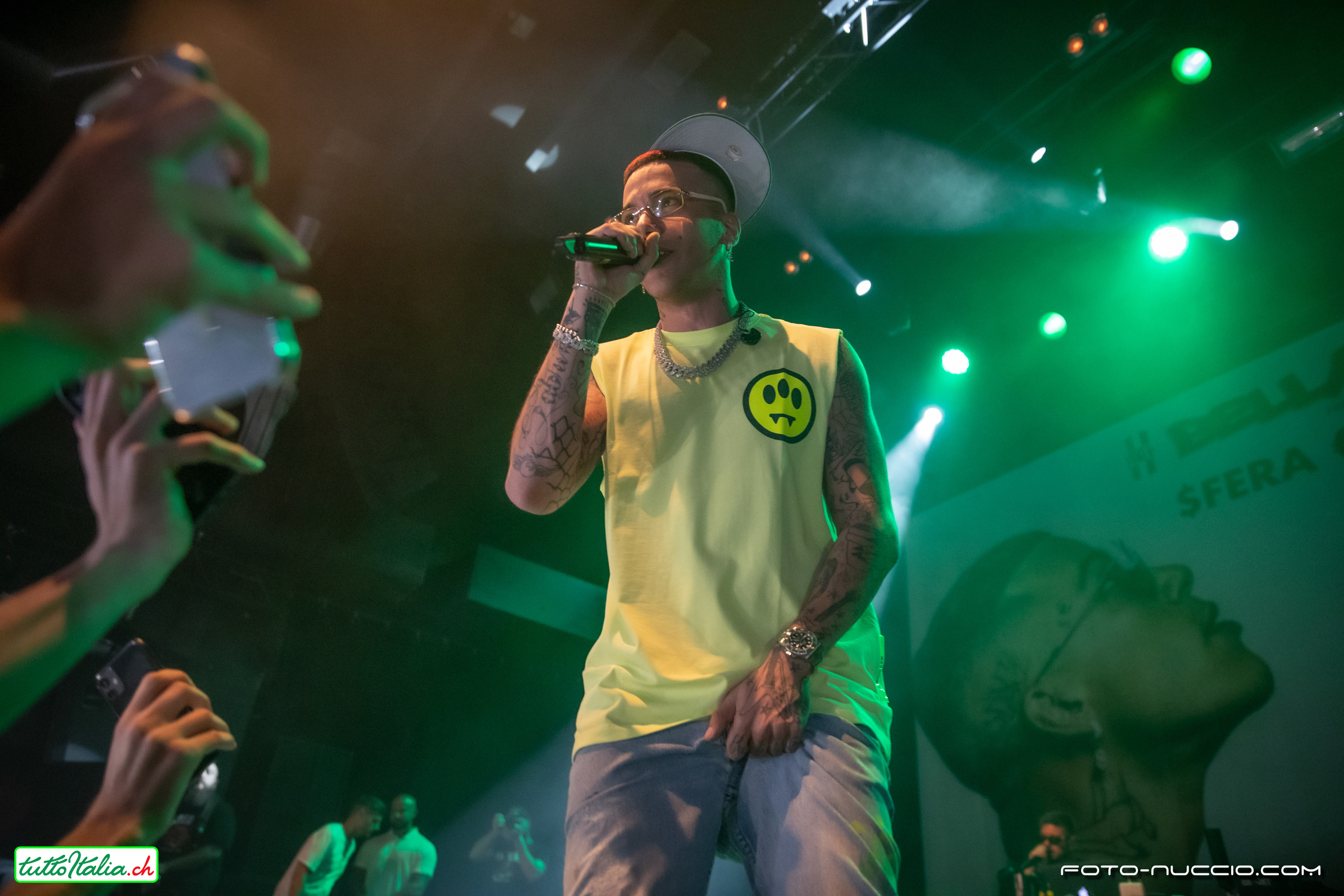 Sfera Ebbasta live in concerto a Zurigo 4 giugno 2022 Komplex 457 Zurigo Tuttoitalia