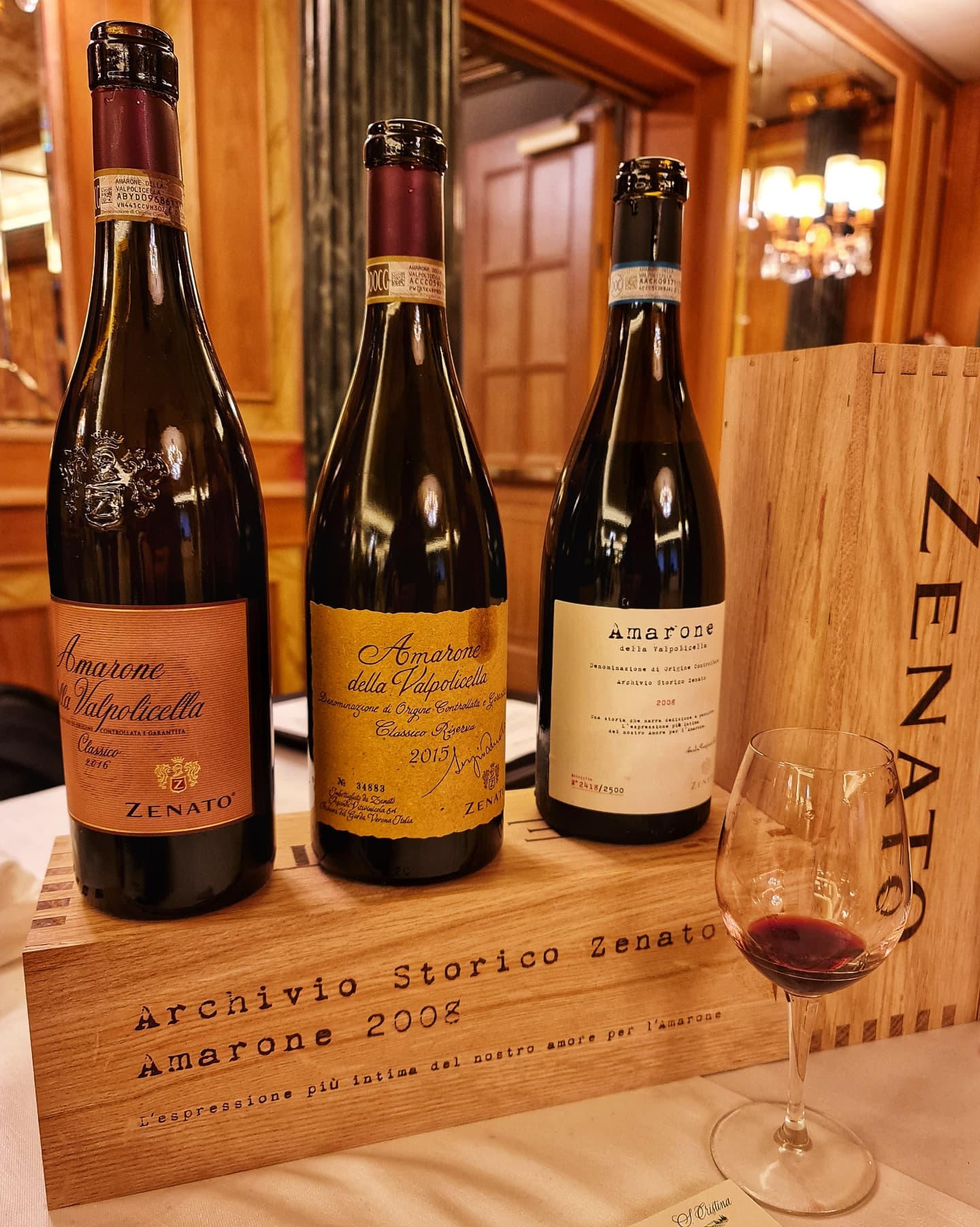 An occasion for lovers of Amarone