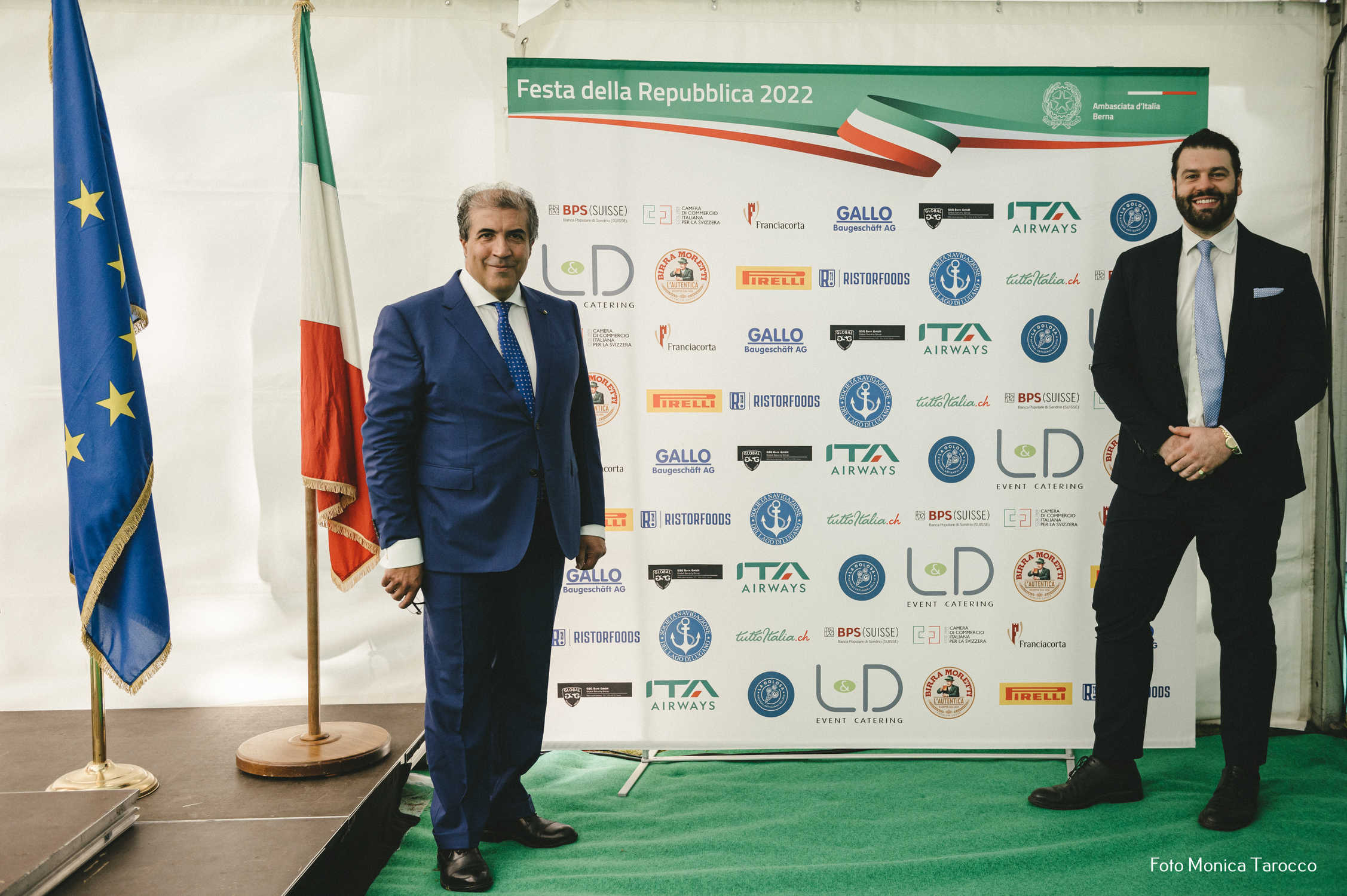 Festa della Repubblica in Ambasciata d'Italia a Berna 2 giugno 2022 Tuttoitalia Birra Moretti
