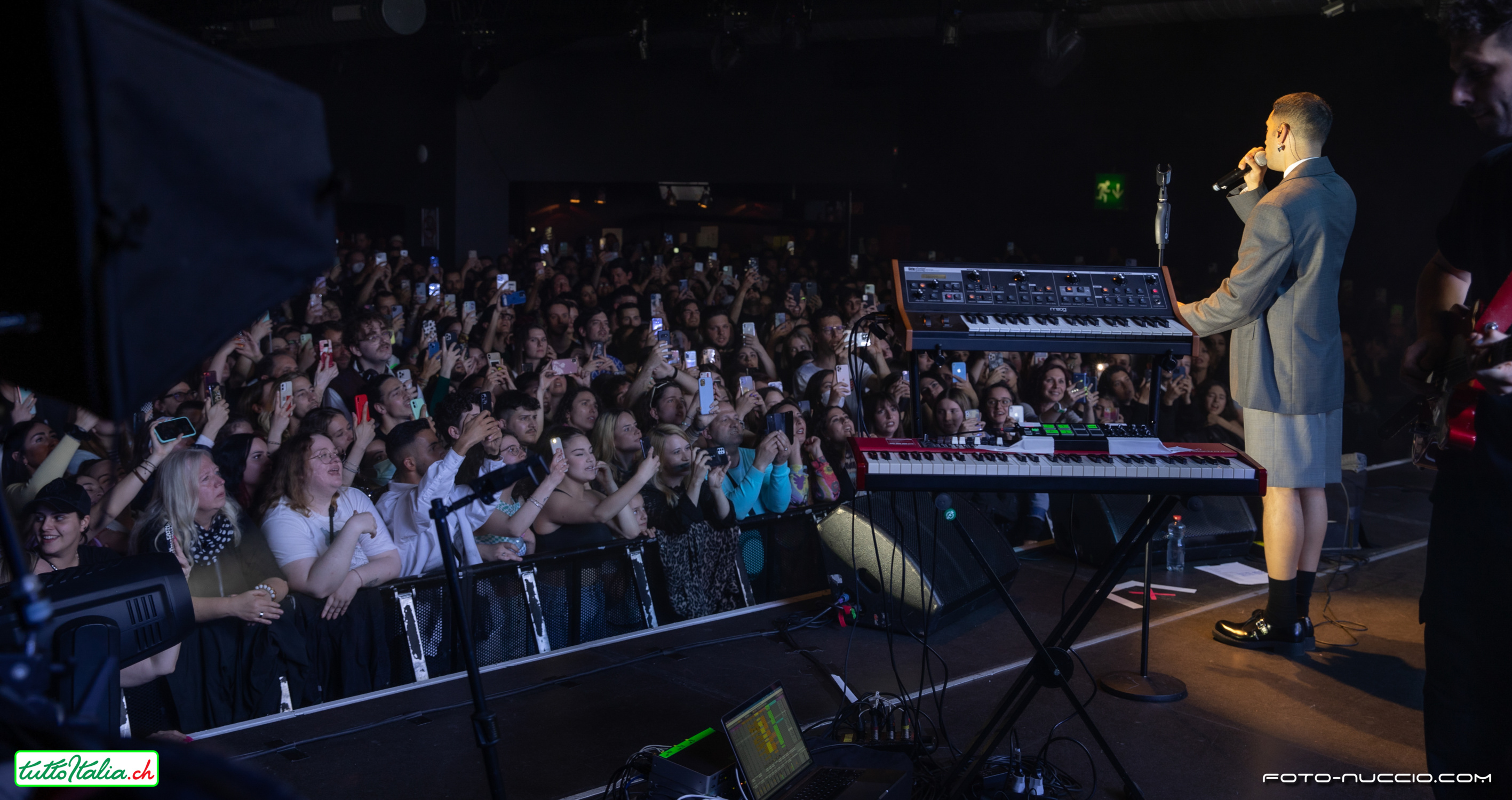 Photos du concert de Mahmood à Zurich le 30 avril 2022