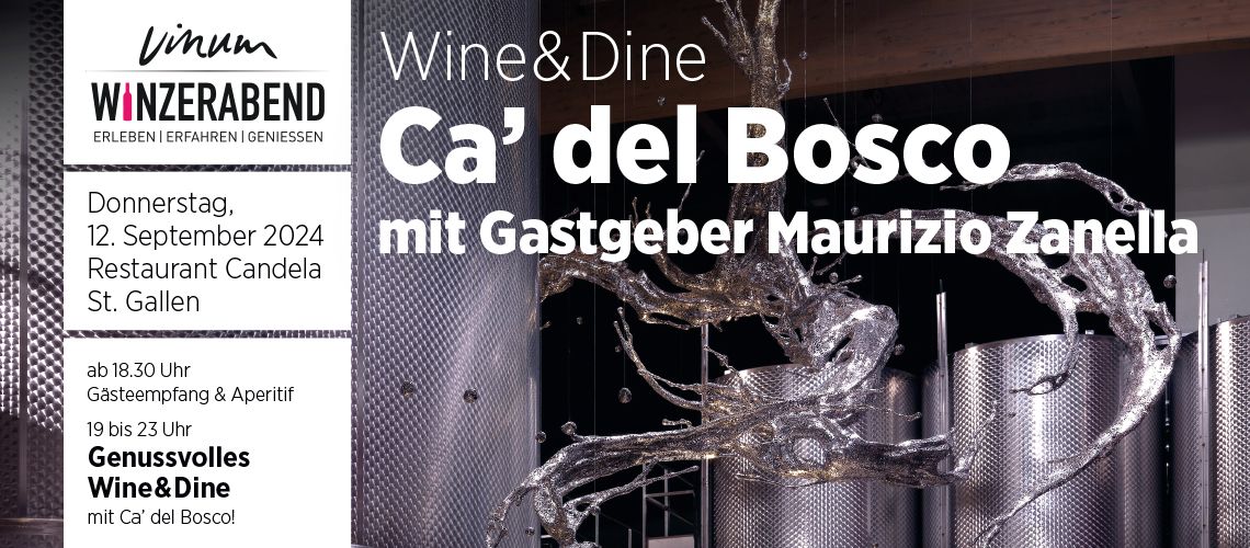 Exklusiver Winzerabend mit Ca' del Bosco