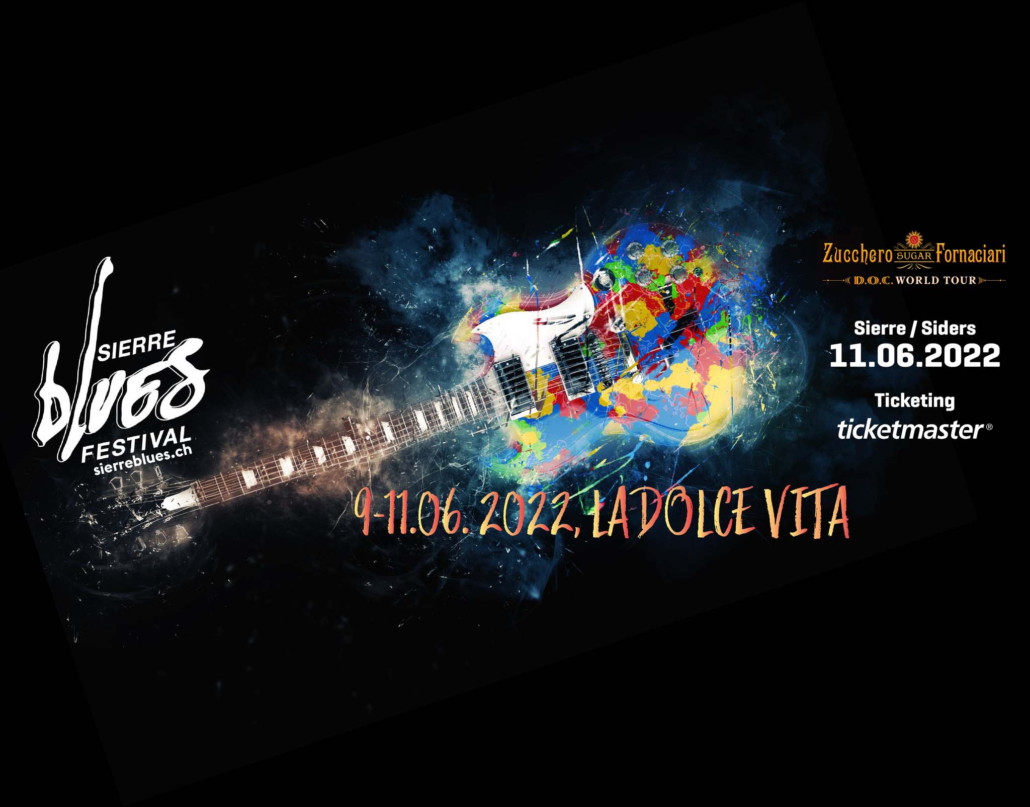 „Dolce Vita“ mit Zucchero beim Sierre Musical Festival