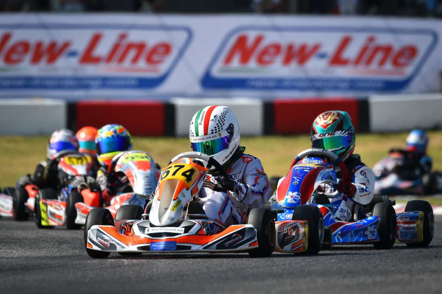 Elia Epifanio, 12 anni, vicecampione svizzero di Kart