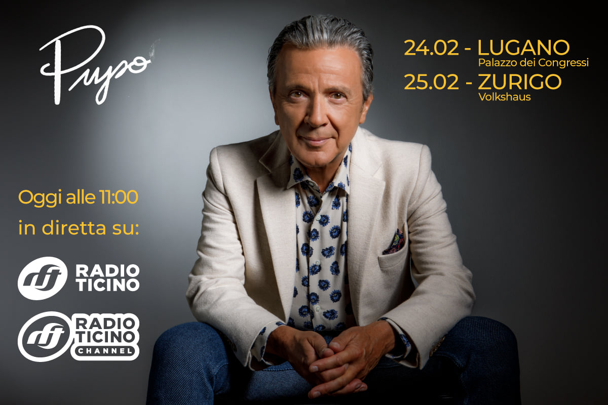 Pupo Lugano Zurigo 2022 Tuttoitalia