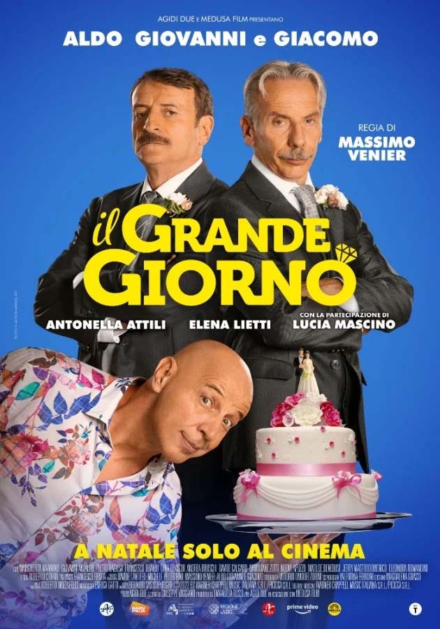 Der Cinepanettone kommt ins Pathé Kino, präsentiert von Aldo, Giovanni und Giacomo