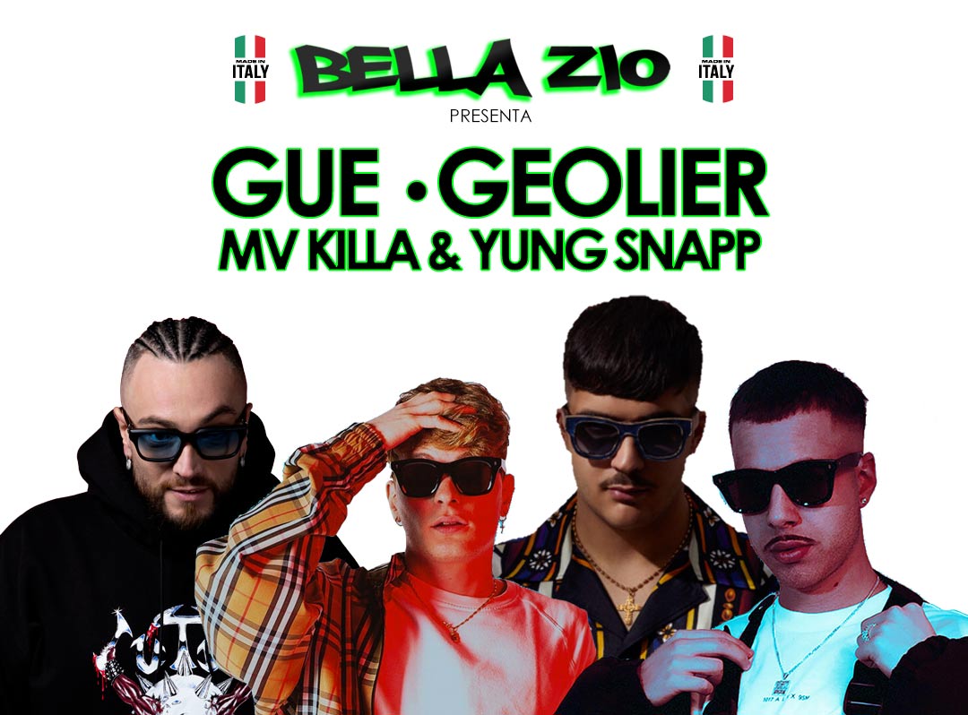 BELLA ZIO arrive à Bâle avec un showcase et un grand concert trap explosif à Zurich