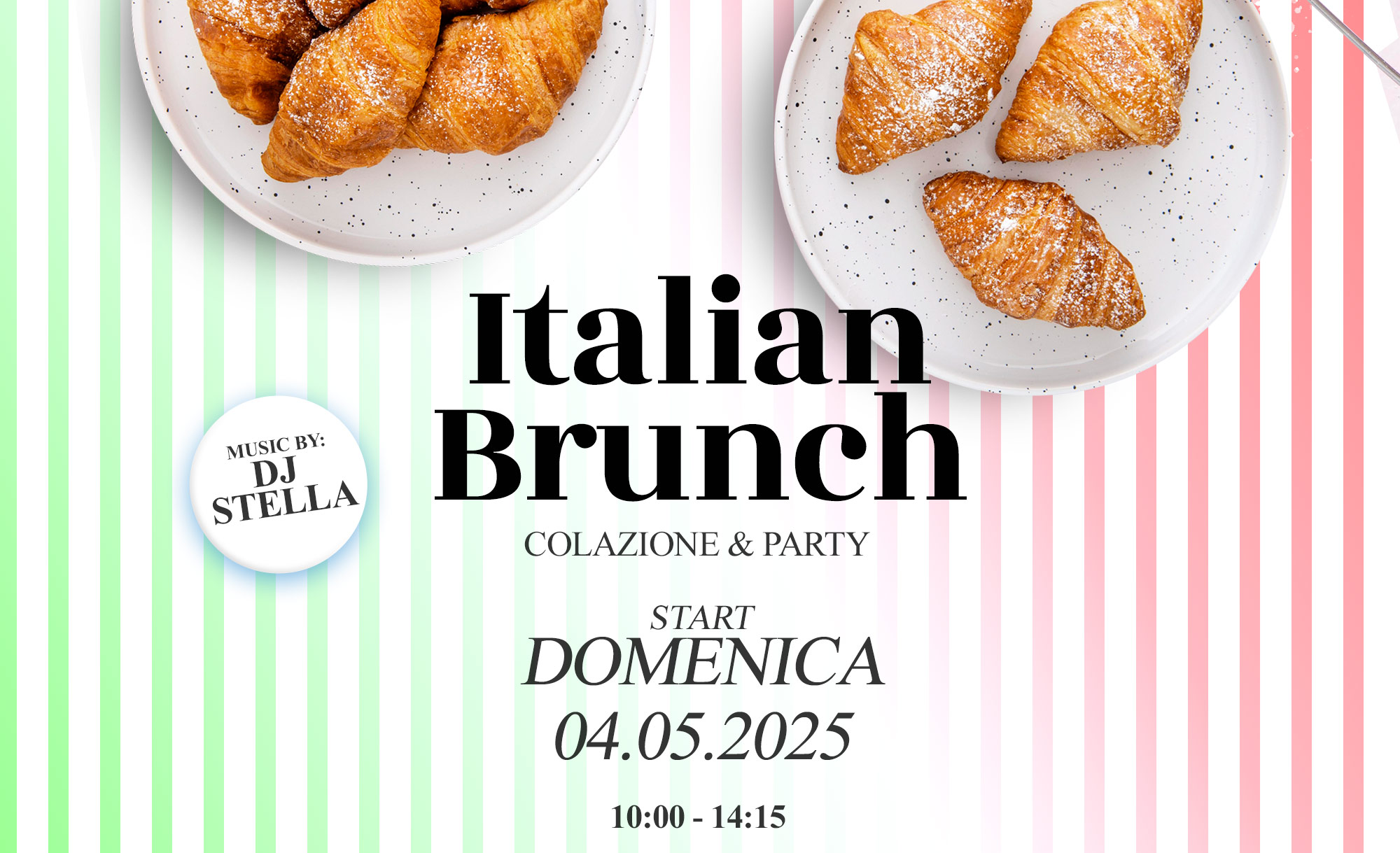 Italian Brunch - Colazione & Party: the worldwide Italian-style brunch trend arrives in Zurich