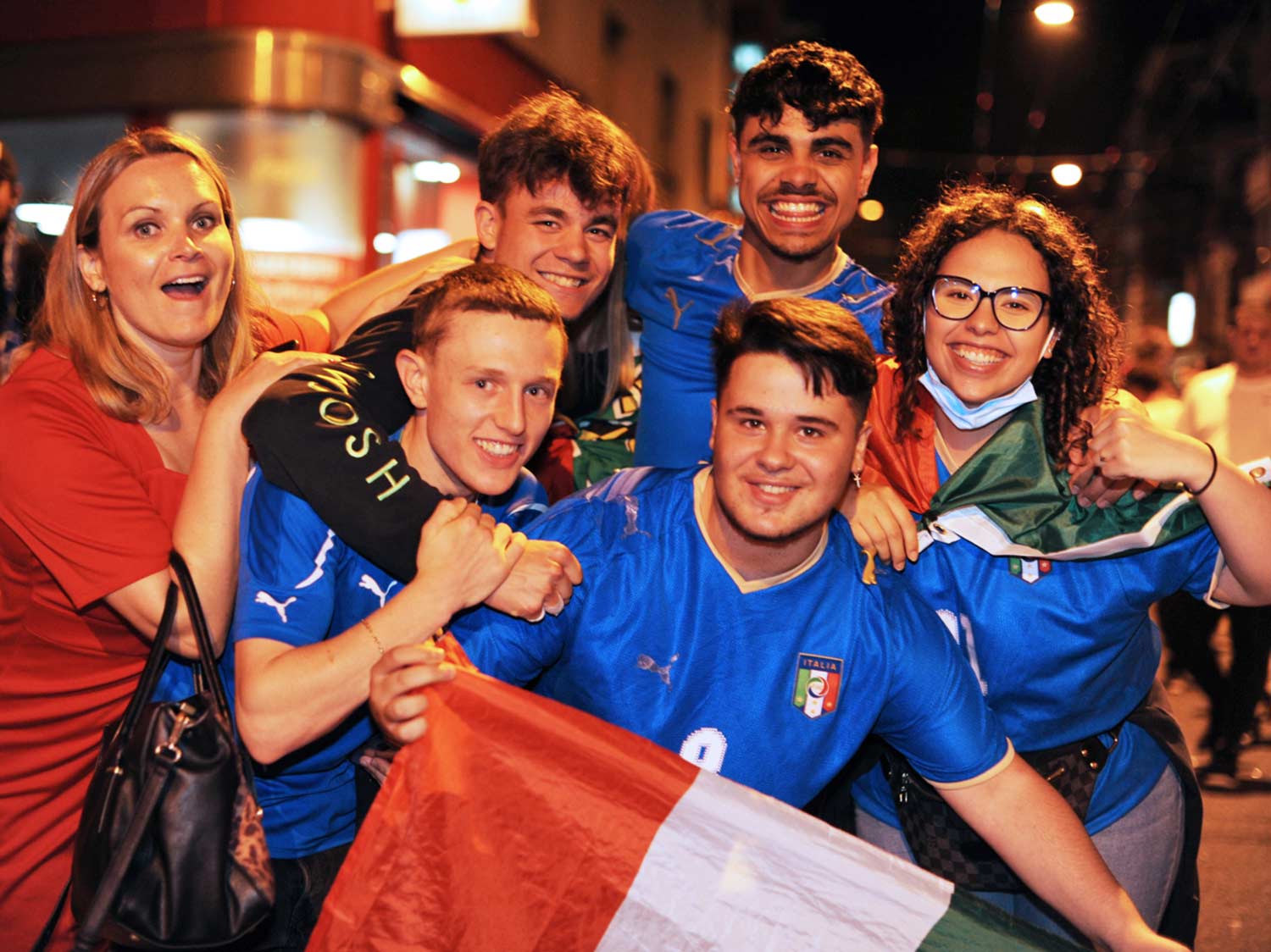 Euro 2020 photos: Belgium-Italy on Langstrasse in Zurich