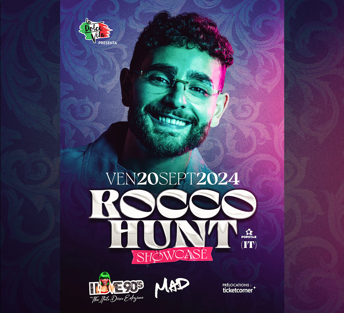 Rocco Hunt en showcase à Lausanne : une occasion de revivre la Dolce Vita italienne