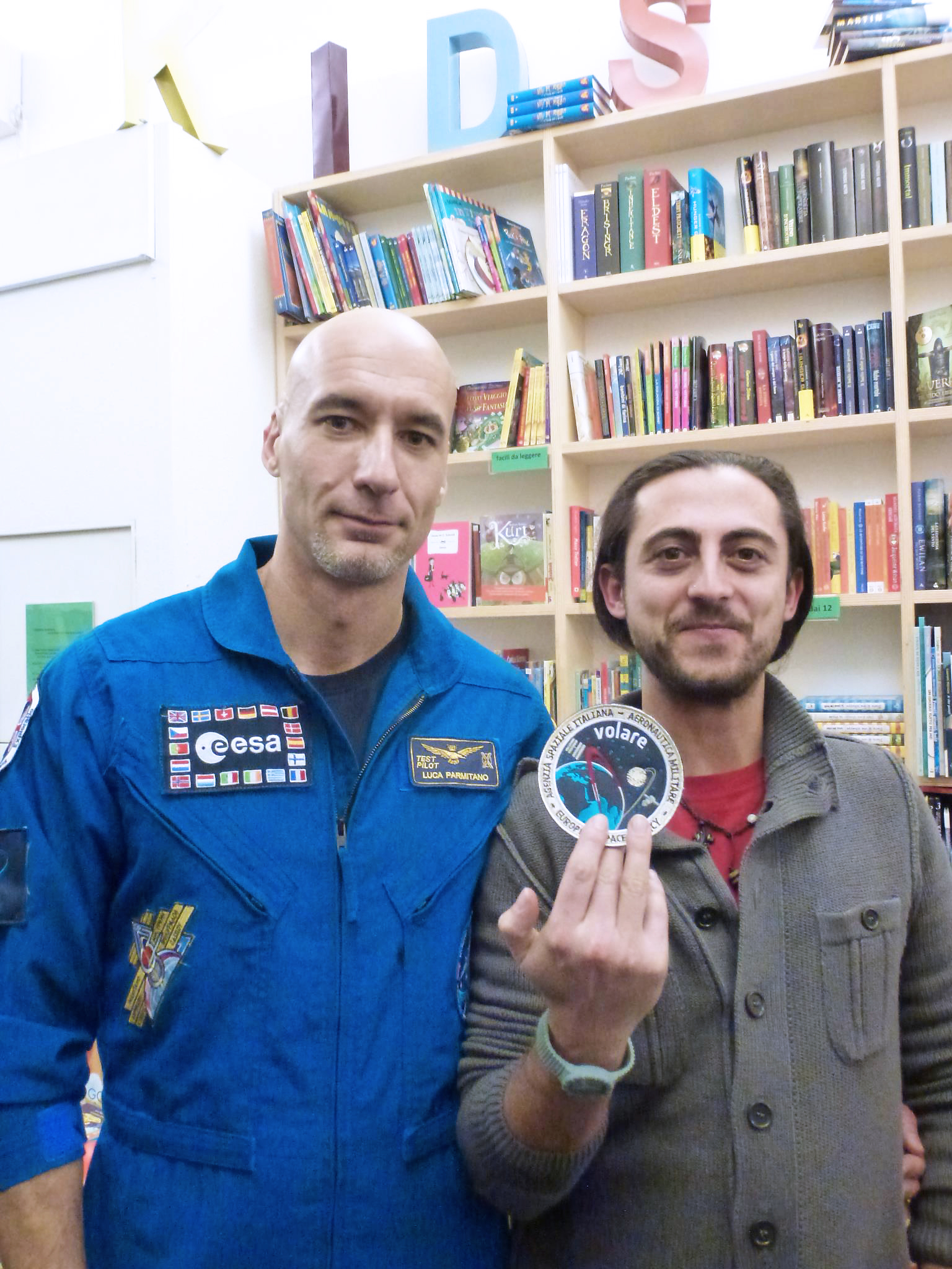 Norberto Cioffi e Luca Parmitano Tuttoitalia
