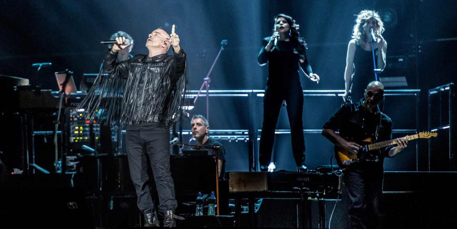 Photos du concert d'Eros Ramazzotti au Hallenstadion de Zurich et à l'Arena de Genève 2019