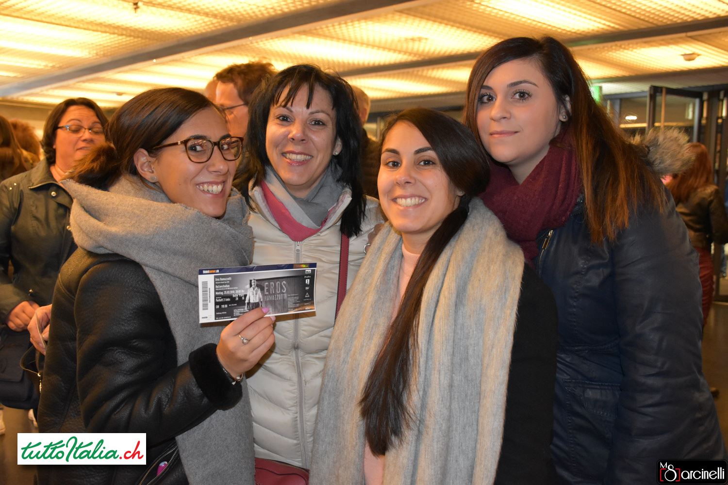 Eros Ramazzotti  Zurigo 2019 Svizzera Hallenstadion Tuttoitalia