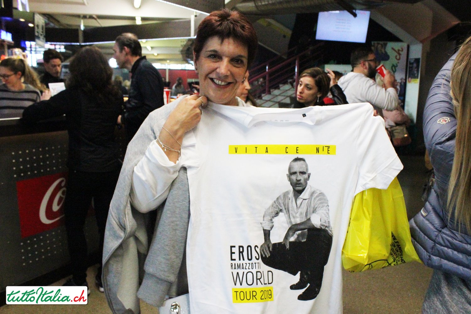 Eros Ramazzotti  Ginevra 2019 Svizzera Arena Tuttoitalia