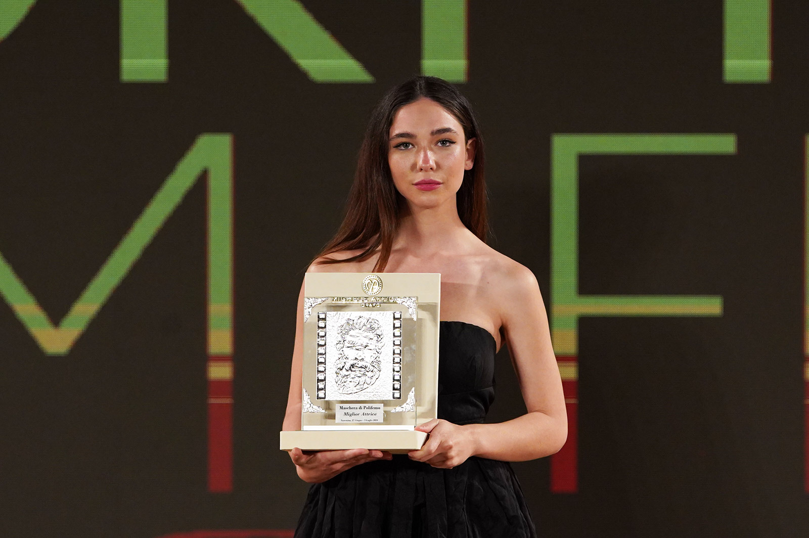 Matilda De Angelis Premio miglior attrice per il film Atlas al Film Festival di Taormina