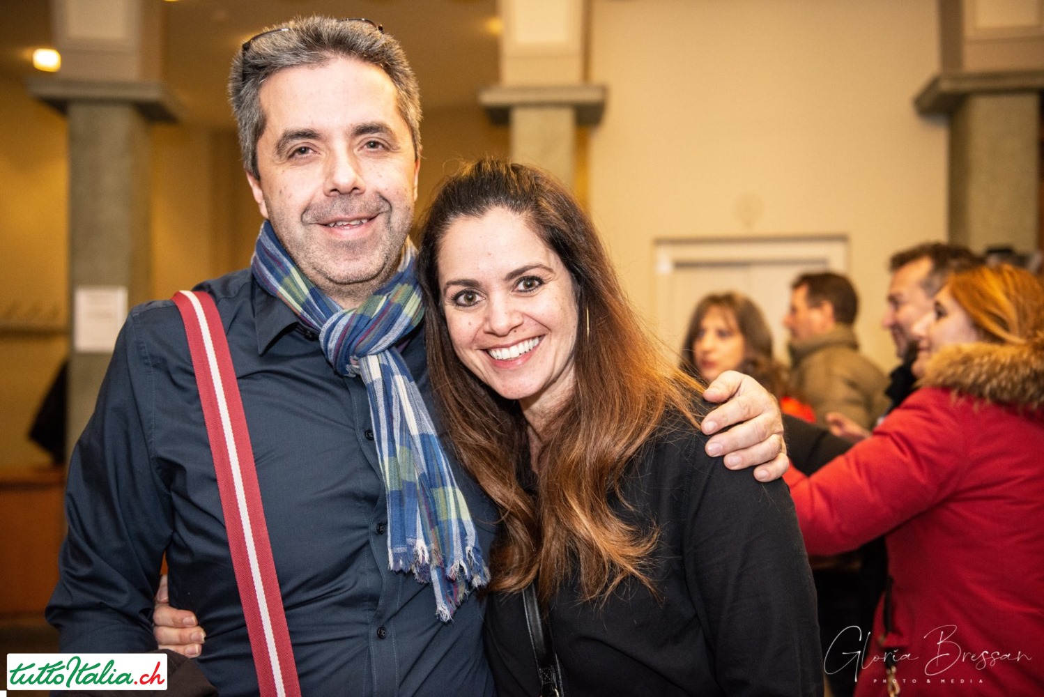 Pupo a Zurigo 12 gennaio 2020 al Volkshaus Tuttoitalia