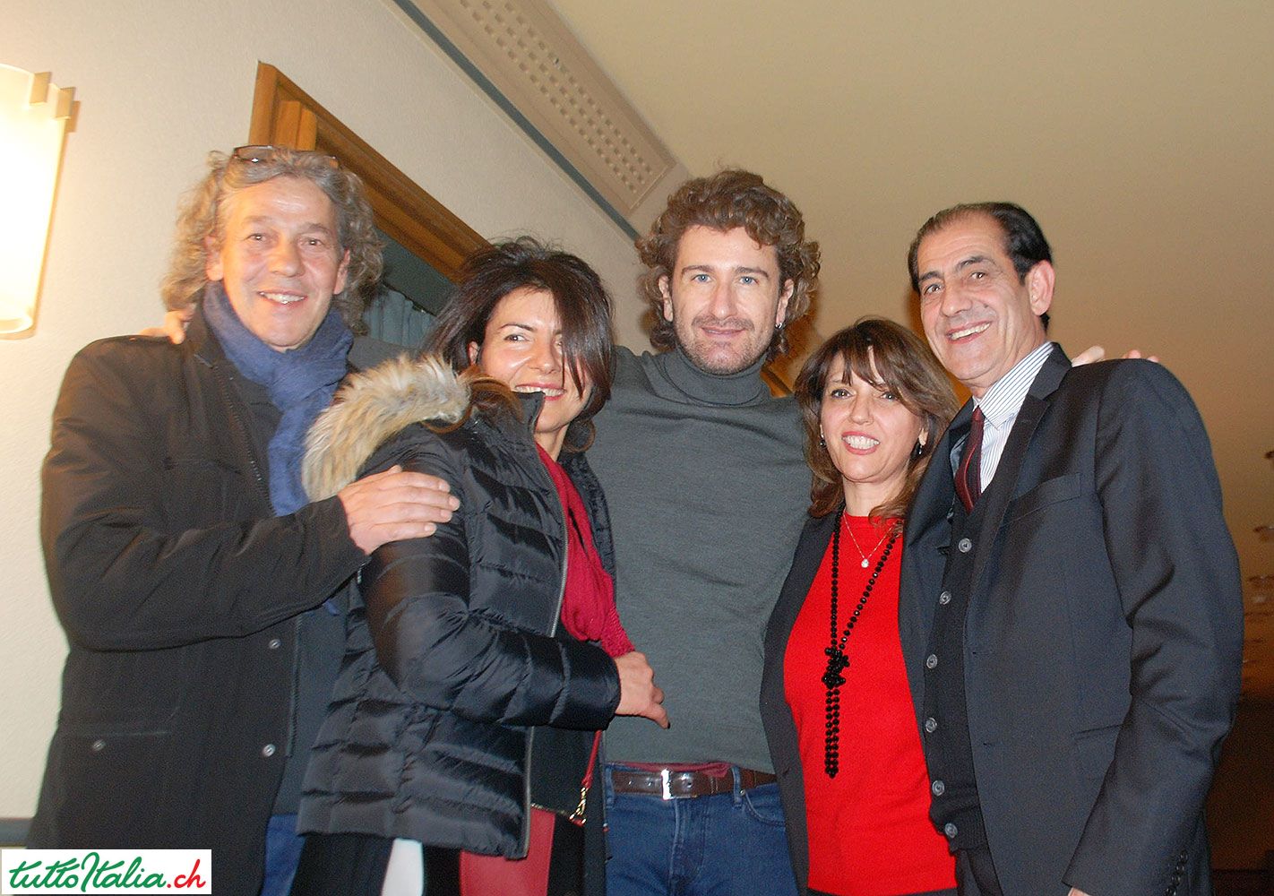 Francesco Stomeo Alessandro Siani Volkshaus Zurigo 2017 Tuttoitalia