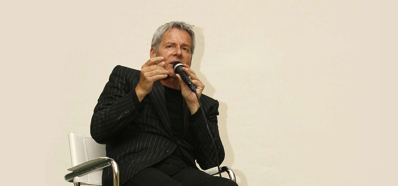 Interview with maestro Claudio Baglioni in Zurich, April 2019