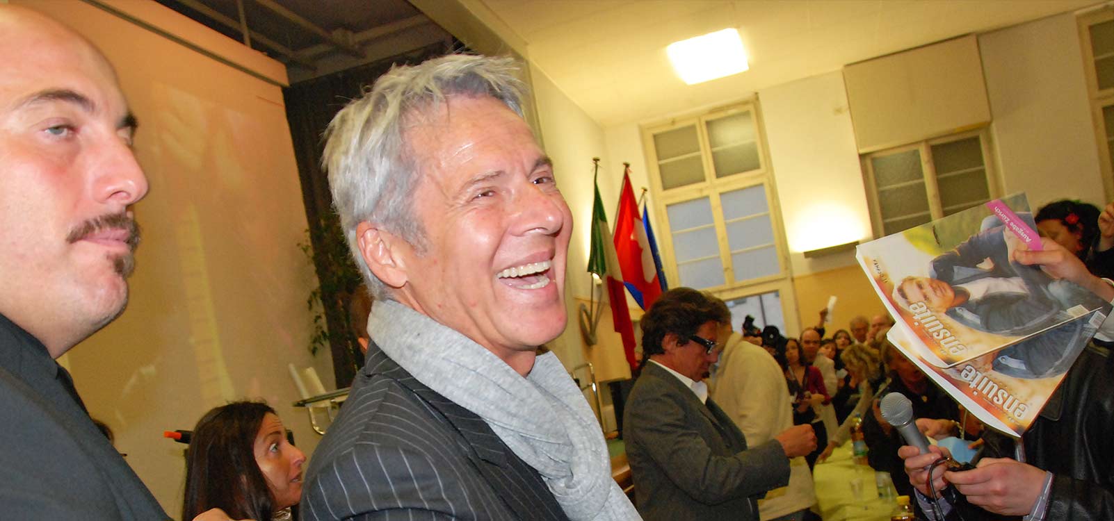 Claudio Baglioni: press conference at the Casa d'Italia in Zurich, 15 May 2010
