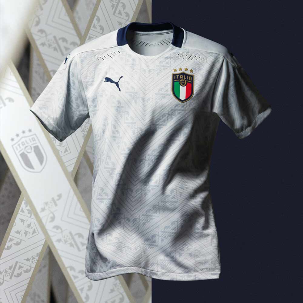 Nazionale di calcio euro 2020 2021 Puma bianca Tuttoitalia