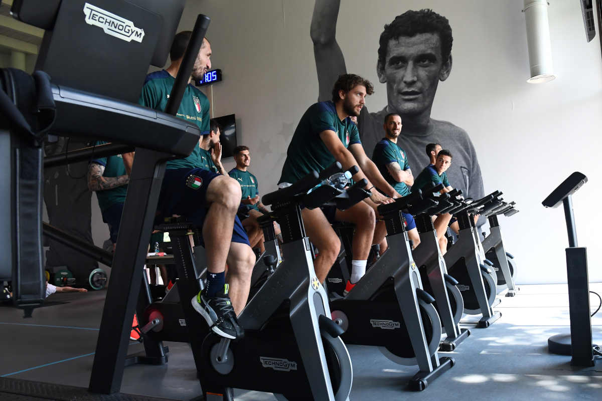 Euro 2020 La Nazionale Italiana di calcio sceglie ancora una volta Technogym