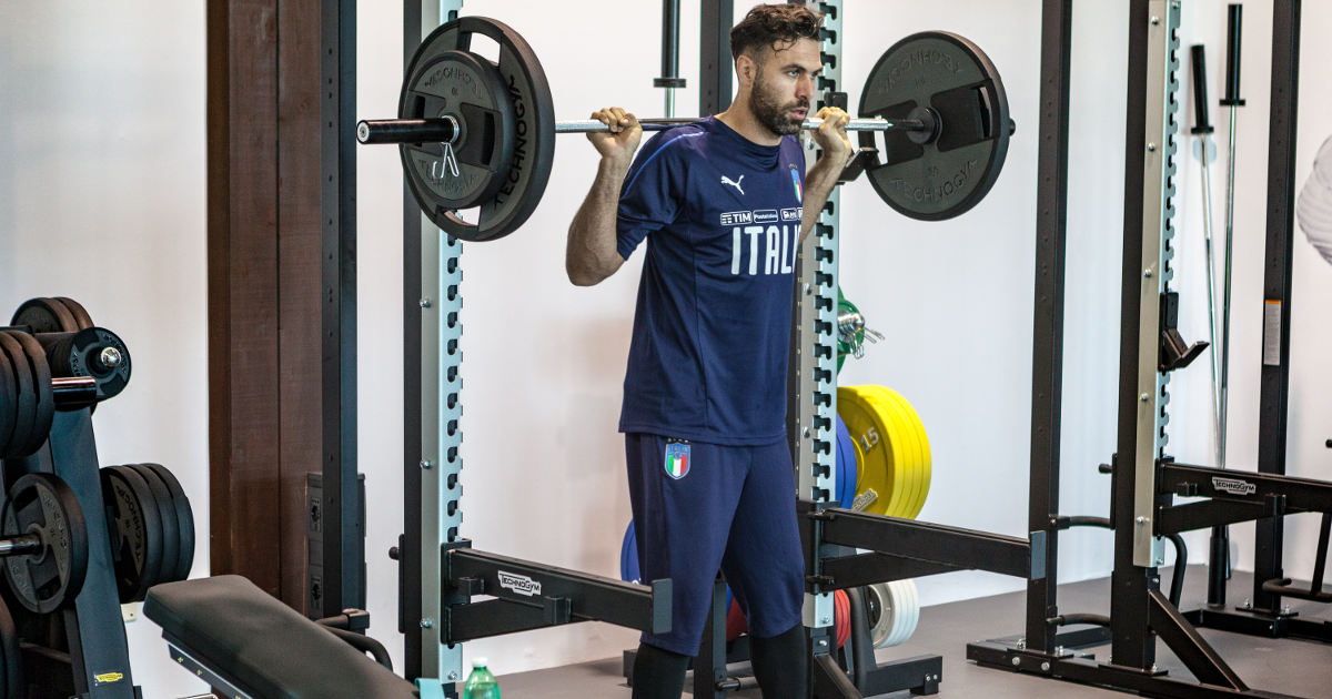 La Nazionale sceglie ancora una volta TechnogymEuro 2020 La Nazionale Italiana di calcio sceglie ancora una volta Technogym