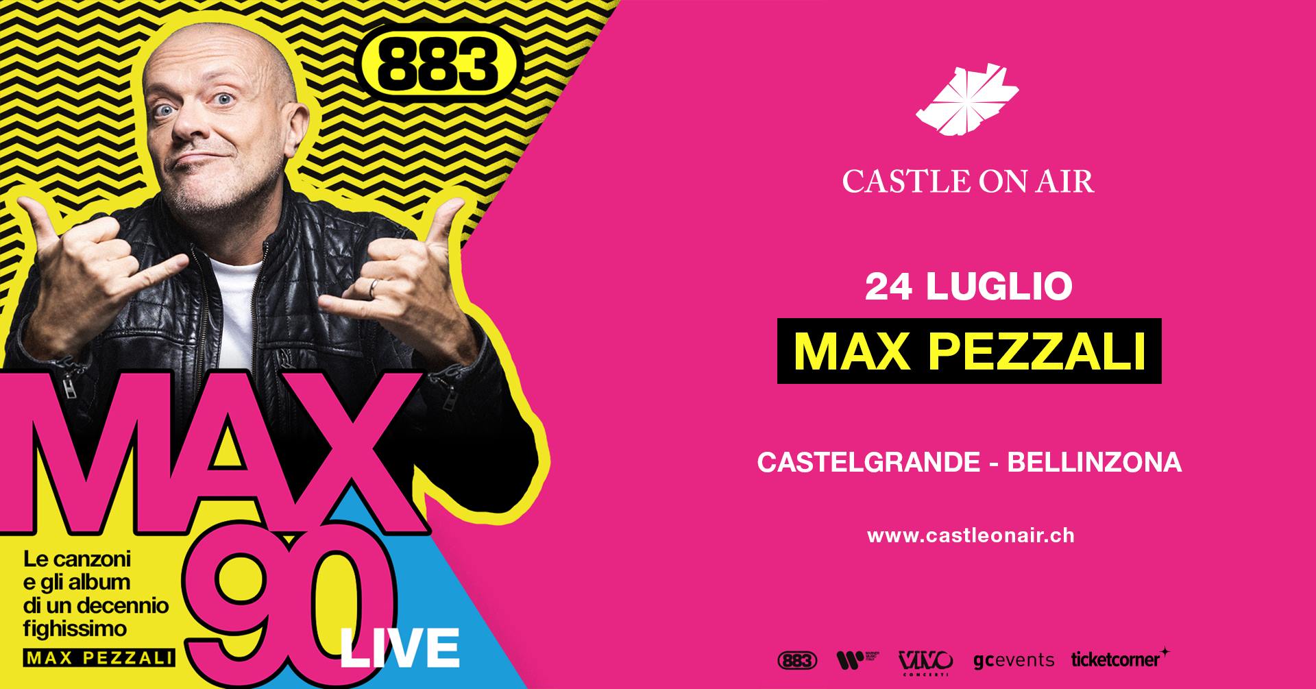 Max Pezzali Castle On Air 2021 Bellinzona