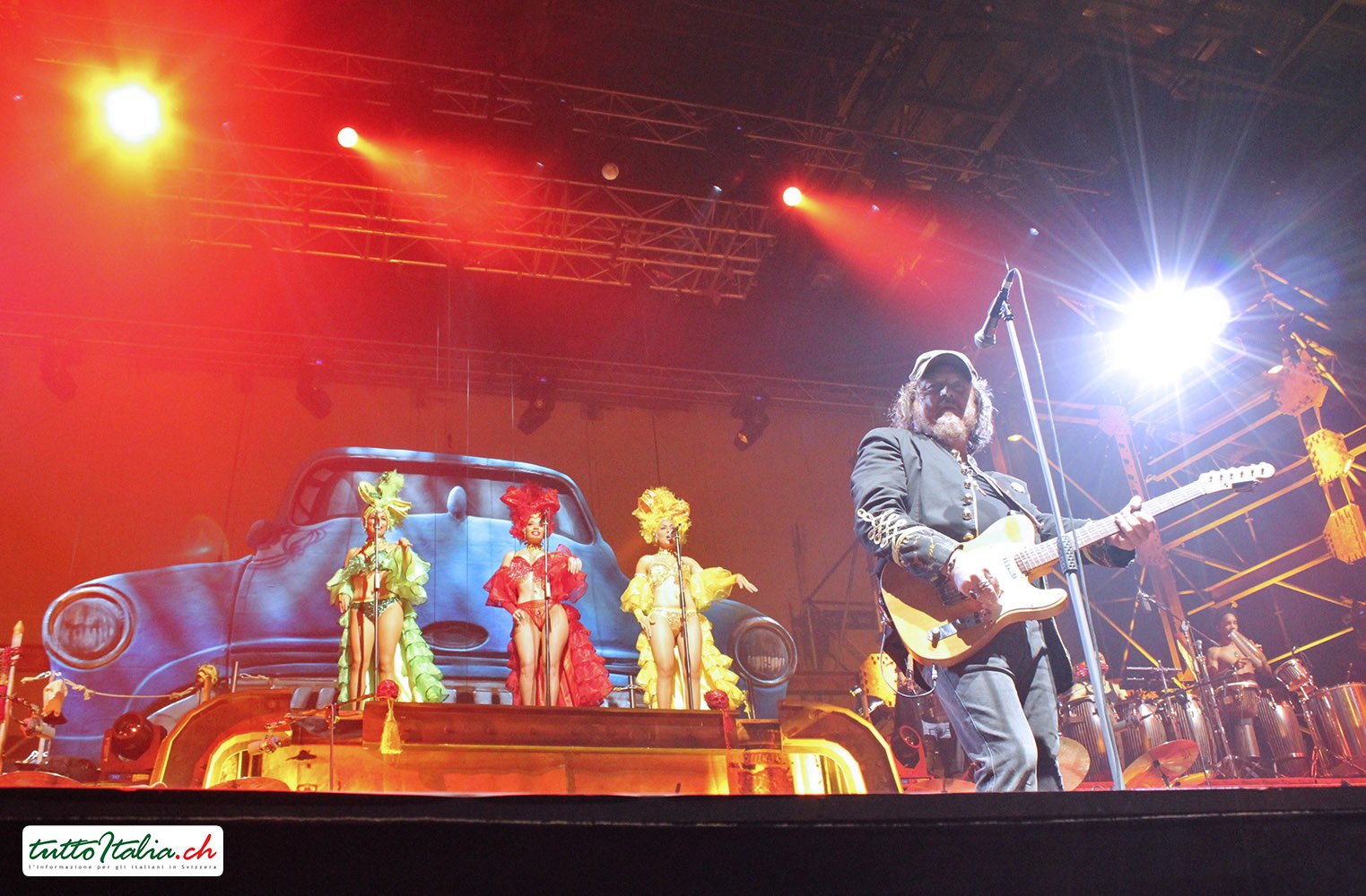 Foto concerto di Zucchero Zurigo e Ginevra 2013
