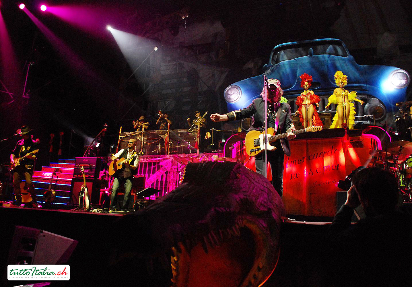 Foto concerto di Zucchero Zurigo e Ginevra 2013