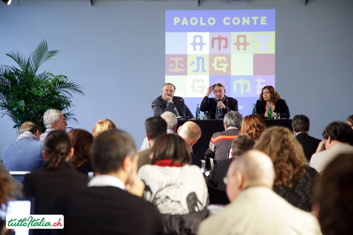 Amazing Game, das neue Album von Paolo Conte, vorgestellt im Mudec in Mailand