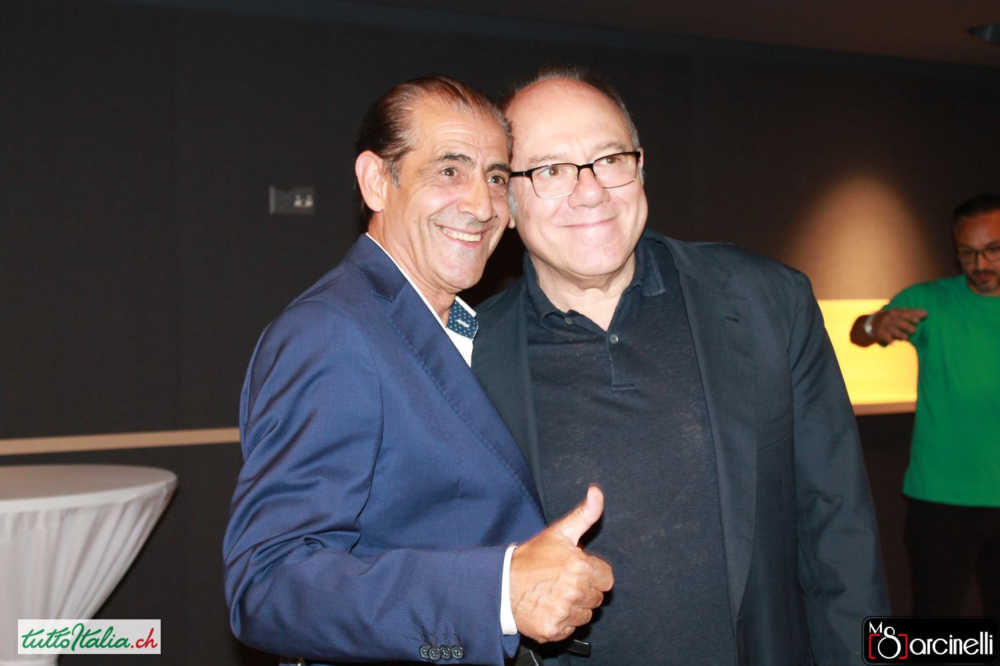 Carlo Verdone al cinema Pathé Zurigo Dietlikon con Tuttoitalia