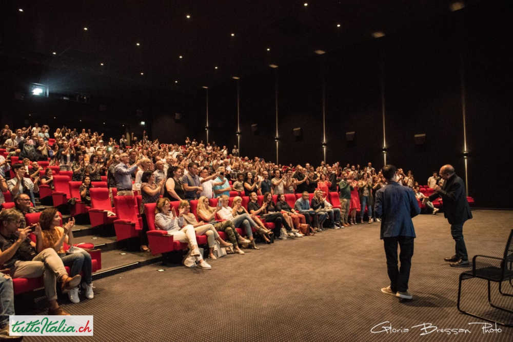 Carlo Verdone al cinema Pathé Zurigo Dietlikon con Tuttoitalia