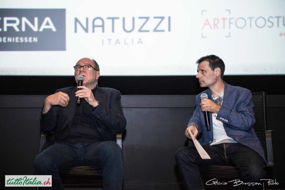 Carlo Verdone con Bruno Indelicato