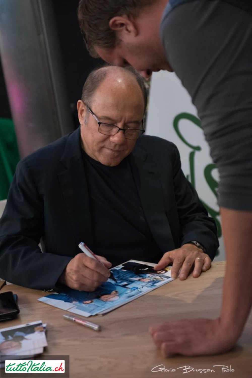 Carlo Verdone al cinema Pathé Zurigo Dietlikon con Tuttoitalia