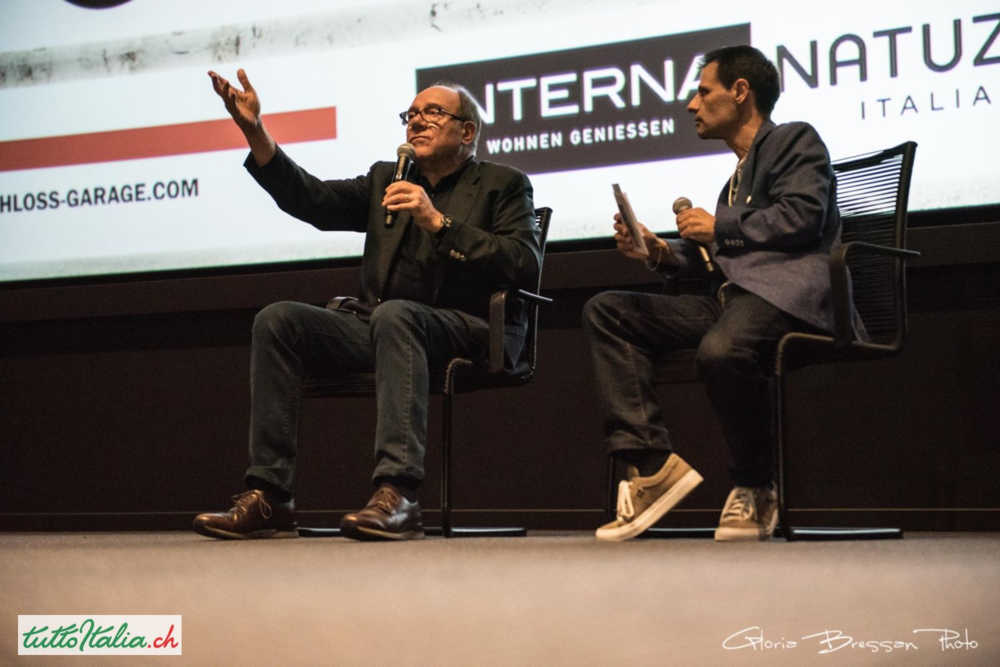 Carlo Verdone con Bruno Indelicato