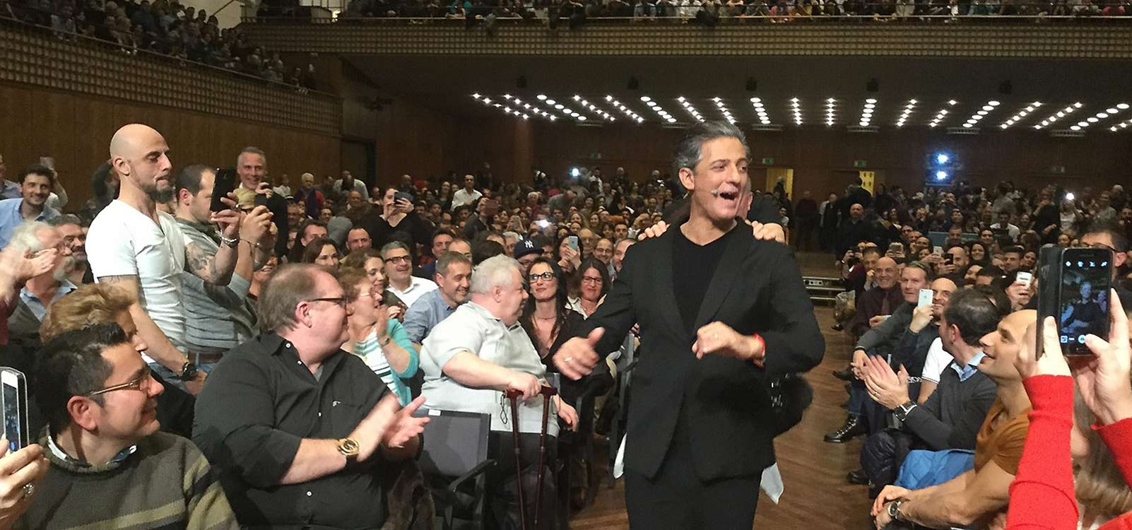 Fiorello in Zurich with “L'ora del Rosario” at the Kongresshaus, 15 February 2016
