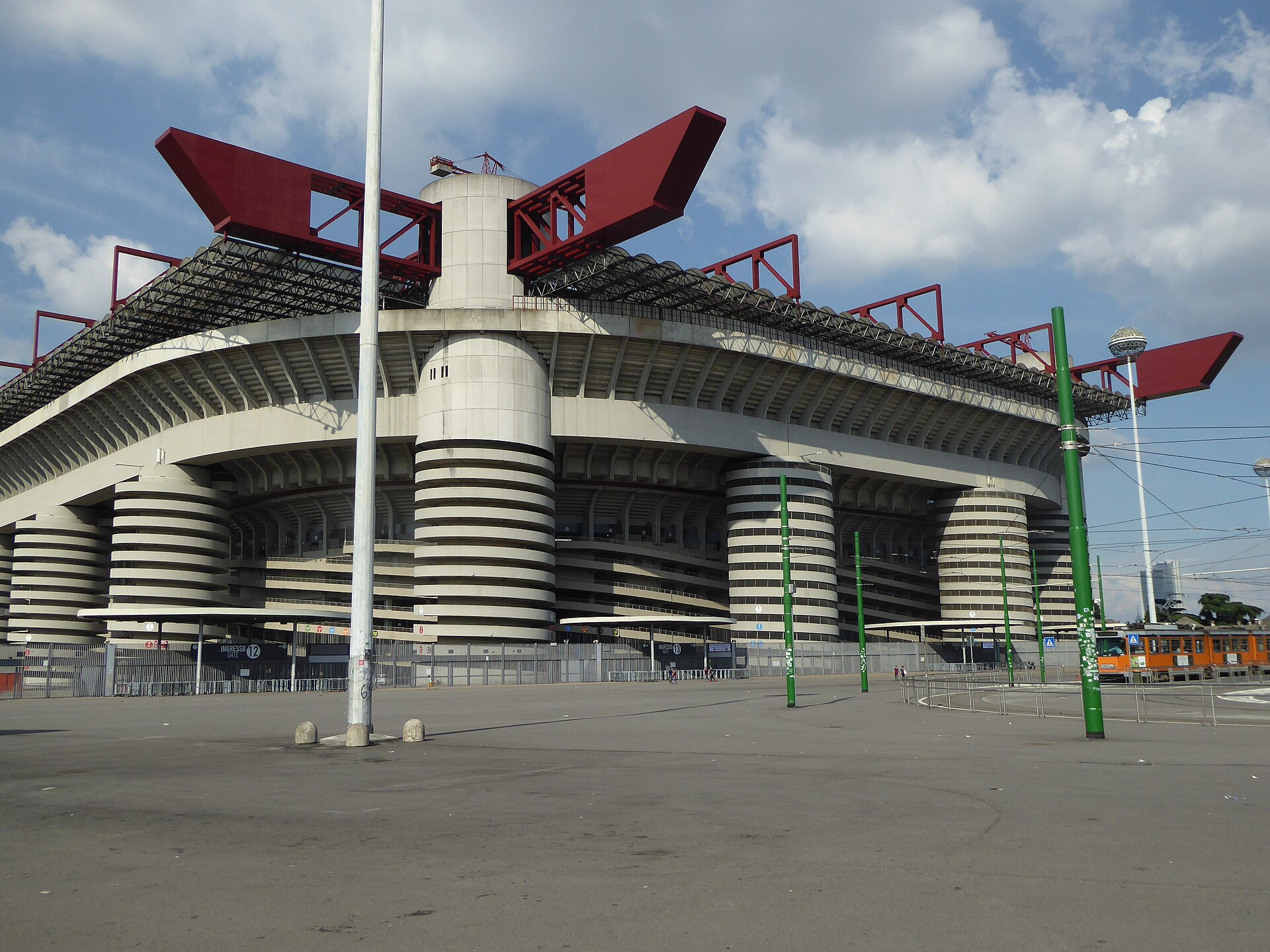 Lo stadio San Siro di Milano