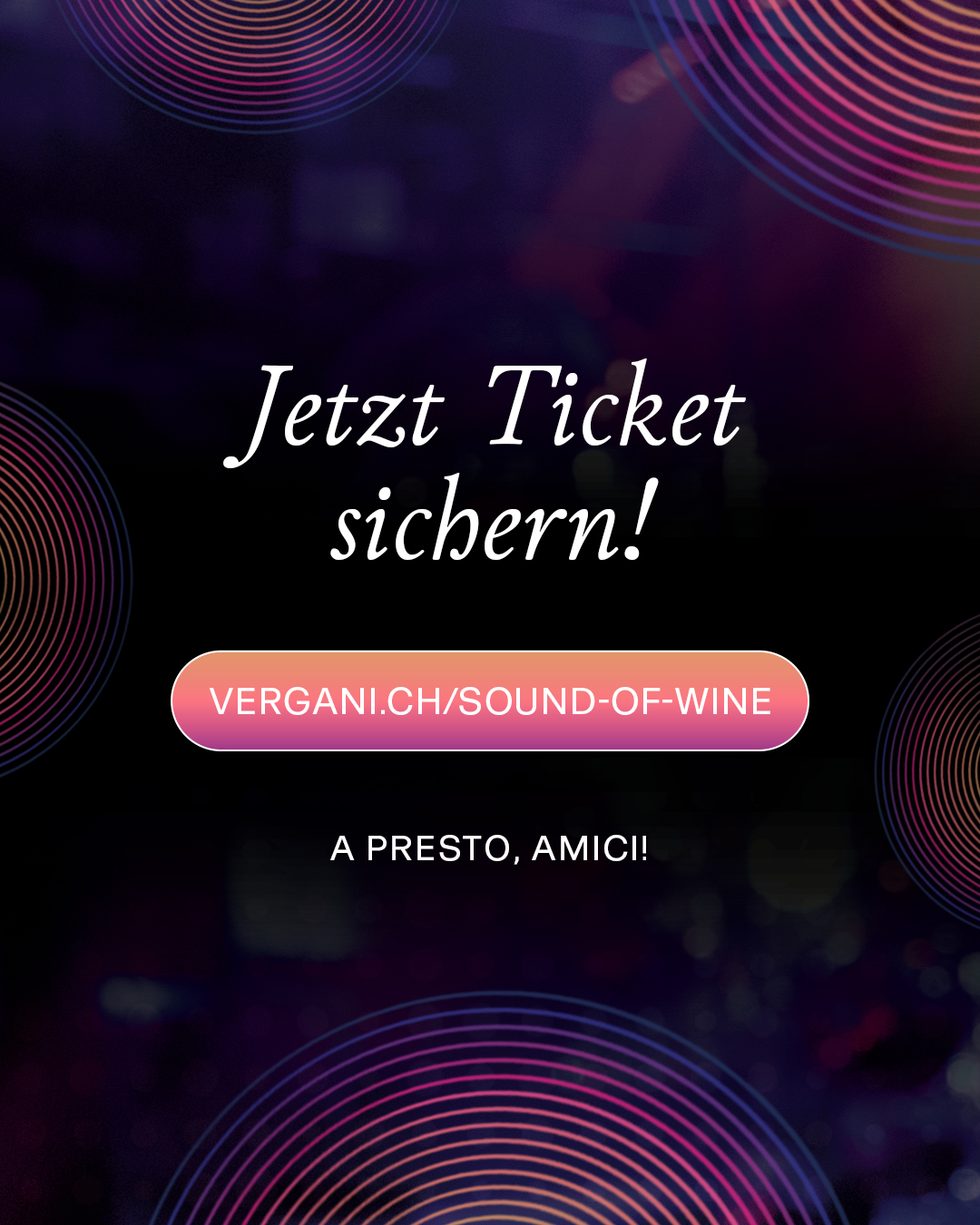 Sound of Wine 2026: l'Hallenstadion di Zurigo diventa un salotto milanese