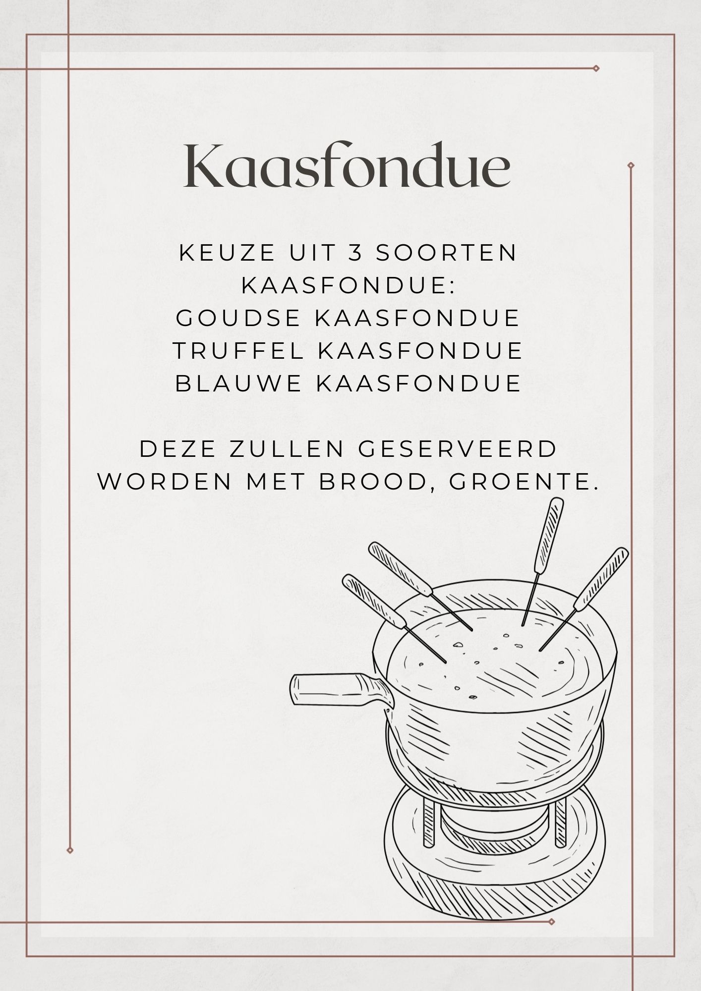 Kaasfondue 