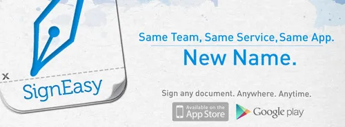EasySignMobile is now Signeasy
