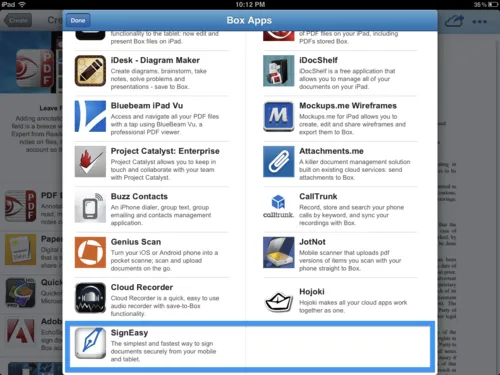 Signeasy now part of Box OneCloud